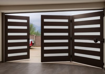 Portón de herrería